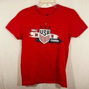 USA 2019 World Cup Champions Shirt Size Small